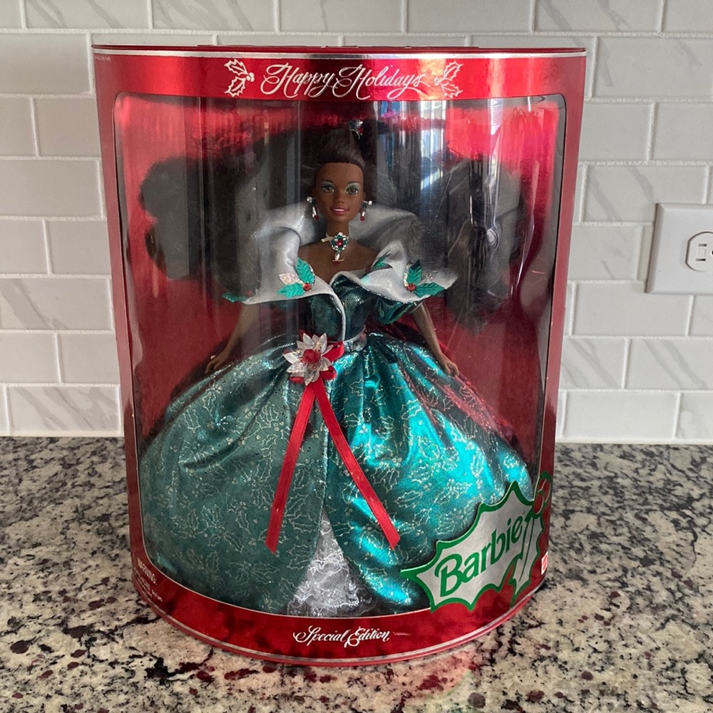 Barbie special edition 1995 holiday Barbie